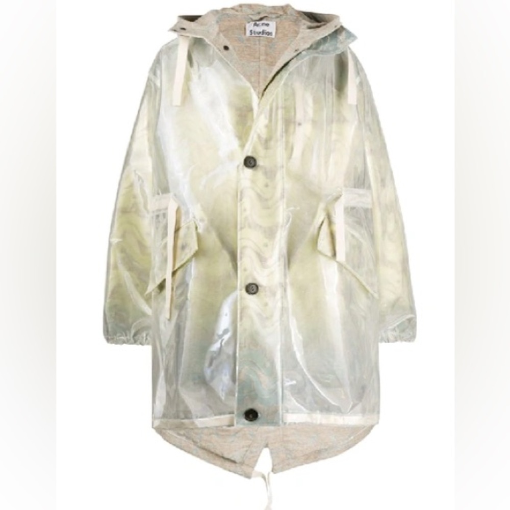 Acne Studios Jacquard Fishtail Parka Jacket 

Size 46 - Fits XL